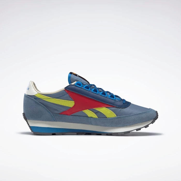 Reebok Aztec OG Classics Dames Blue/Green/Red | UTP471205