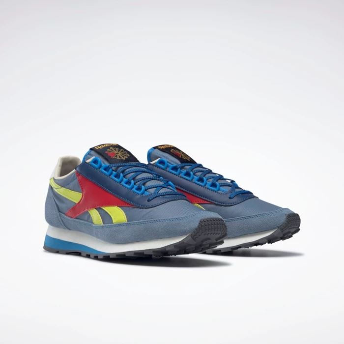 Reebok Aztec OG Classics Dames Blue/Green/Red | UTP471205