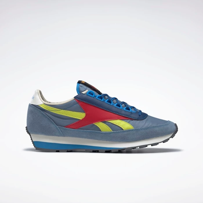 Reebok Aztec OG Classics Dames Blue/Green/Red | UTP471205