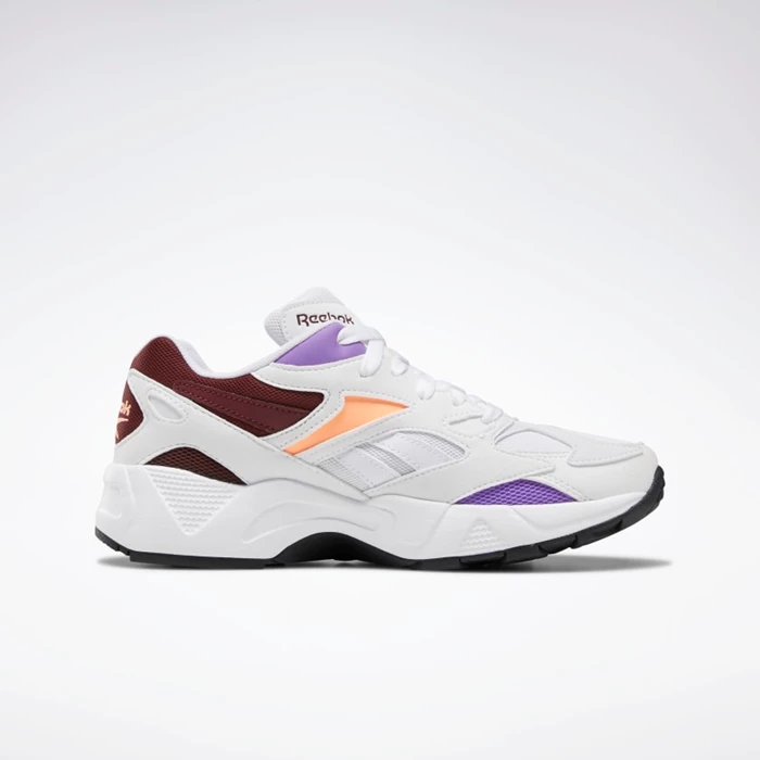 Reebok Aztrek 96 Classics Dames White/Burgundy | VBZ193608