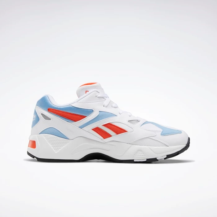 Reebok Aztrek 96 Classics Dames White/Orange/Blue | PBV045689