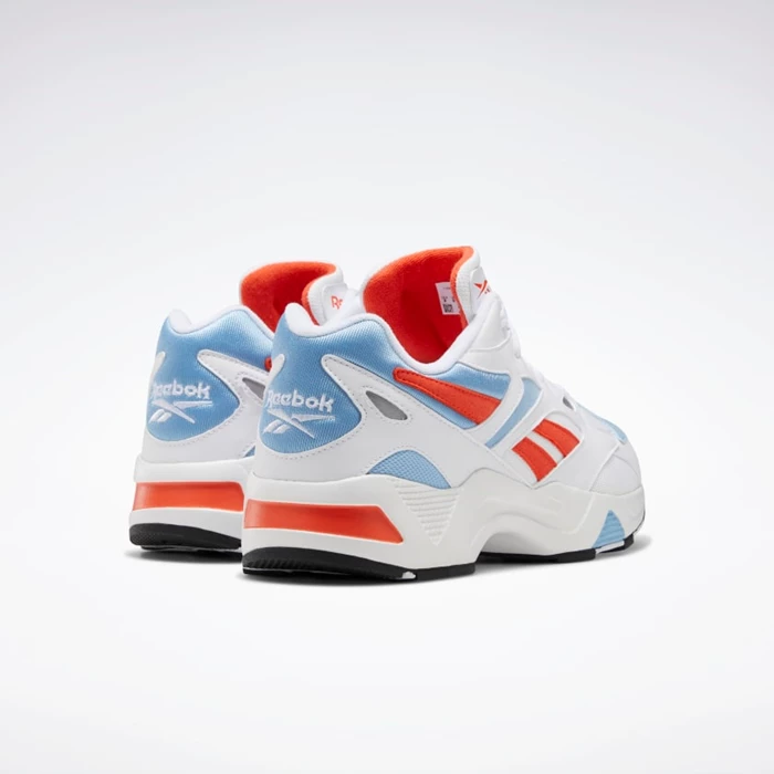 Reebok Aztrek 96 Classics Dames White/Orange/Blue | PBV045689