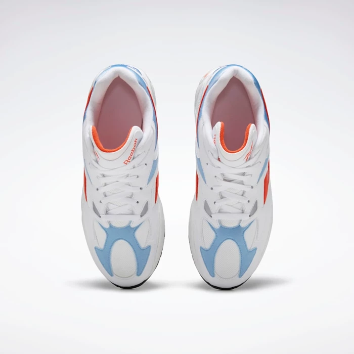 Reebok Aztrek 96 Classics Dames White/Orange/Blue | PBV045689