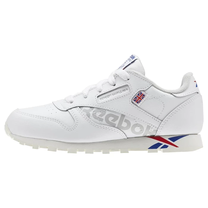 Reebok Classic Leather Classic Kinderen Wit Rood Wit | GOL947568