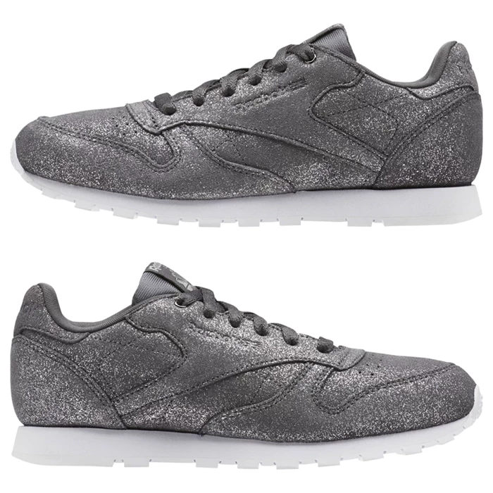 Reebok Classic Leather Classic Kinderen Grijs Wit | VQB253918