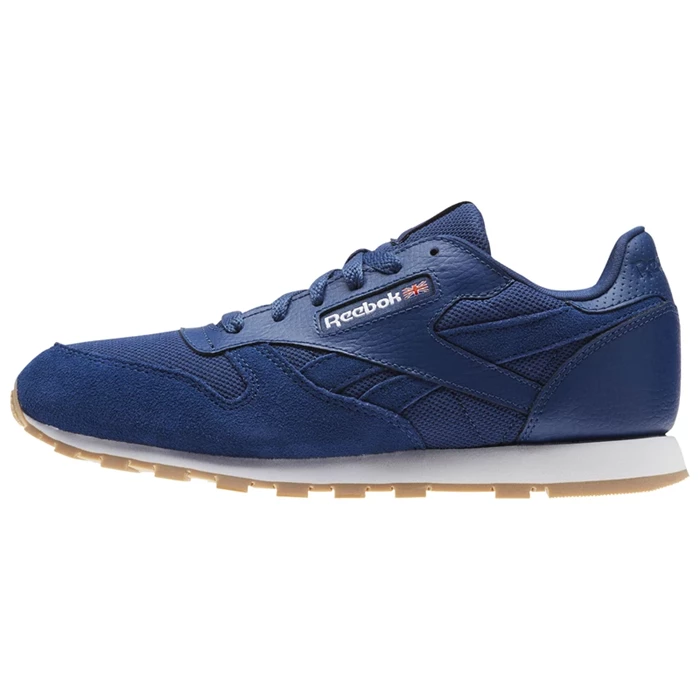 Reebok Classic Leather ESTL Classic Kinderen Blauw Wit | LYM902186