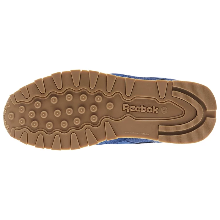 Reebok Classic Leather ESTL Classic Kinderen Blauw Wit | LYM902186