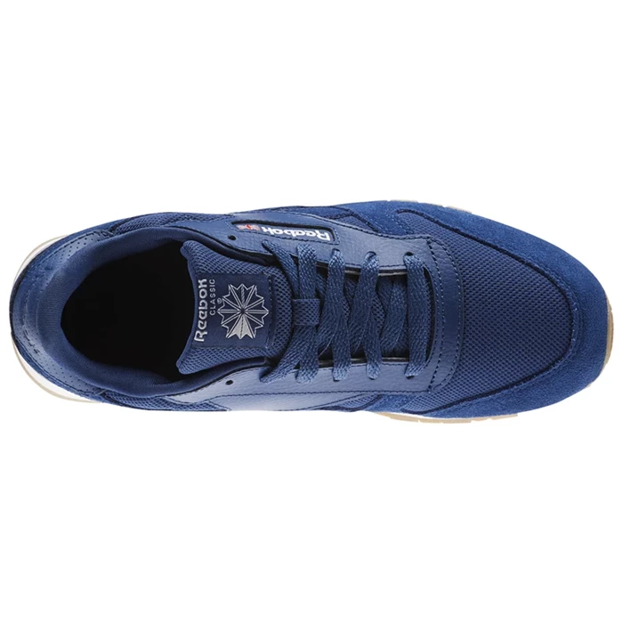 Reebok Classic Leather ESTL Classic Kinderen Blauw Wit | LYM902186