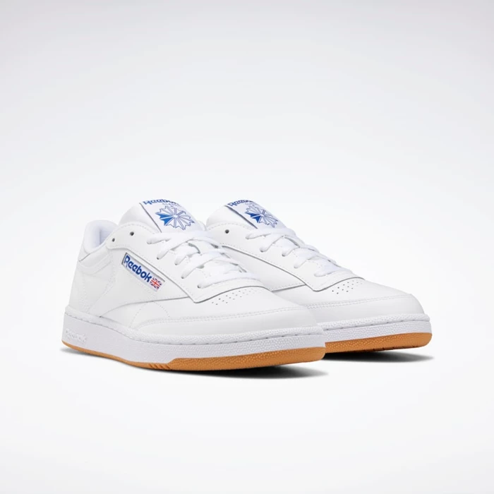 Reebok Club C 85 Classics Heren White/Royal | NPS731962