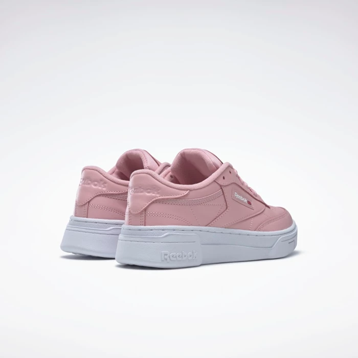 Reebok Club C Stacked Training schoenen Dames Pink/Pink/White | HMC473950