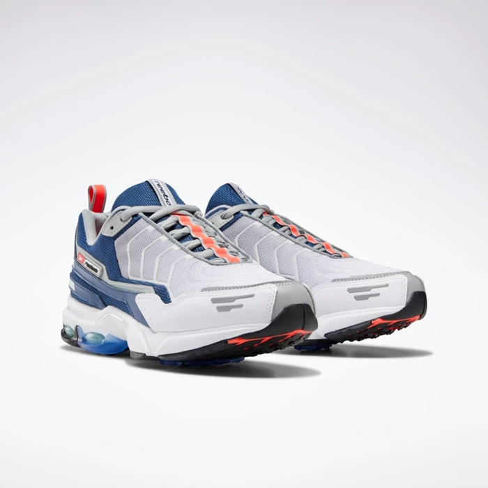 Reebok DMX6 MMI Classics Dames Grey/Blue/White | FOP258071