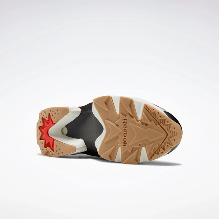 Reebok Instapump Fury OG Classics Dames Black/Red/Grey | ZKA027583