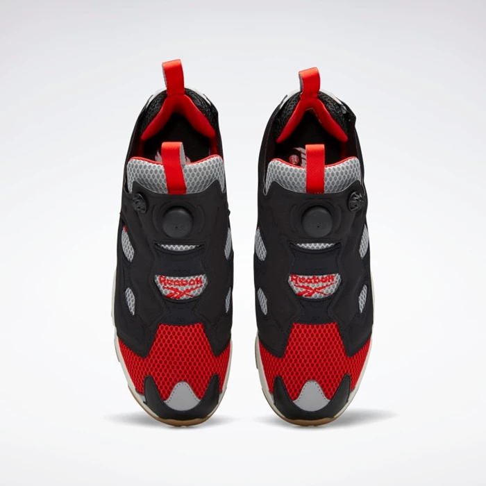 Reebok Instapump Fury OG Classics Dames Black/Red/Grey | ZKA027583