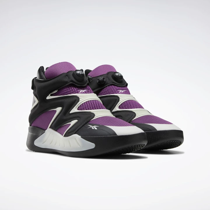 Reebok Instapump Fury Zone Basketbalschoenen Heren Grijs Zwart | TDM643981