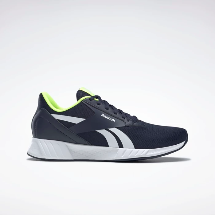 Reebok Lite Plus 2 Loopschoenen Heren Navy/White/Yellow | ZGK465831