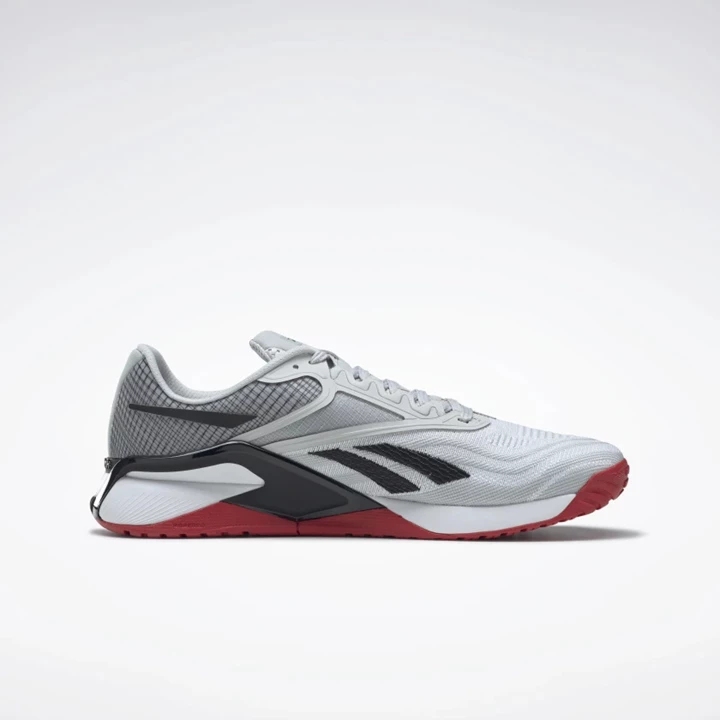 Reebok Nano X2 Training schoenen Heren Wit Grijs Rood | FIG594710