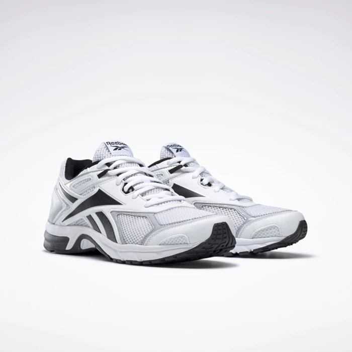 Reebok Quick Chase Loopschoenen Dames White/Black/Grey | GAW460723