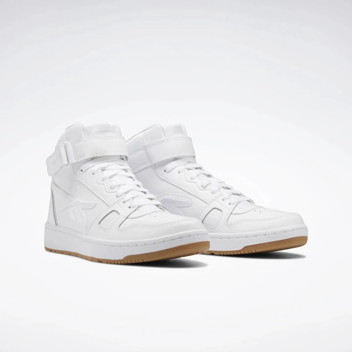 Reebok Resonator Mid Basketbalschoenen Heren Wit | RKT235408