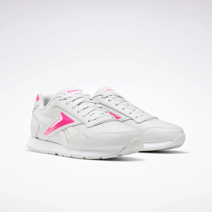 Reebok Royal Glide Classics Dames Pink/White | BRM925764