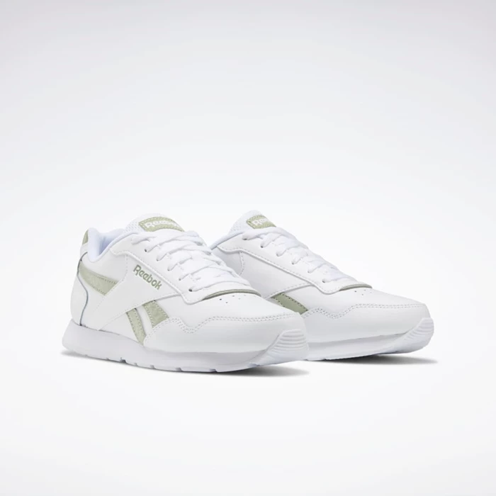 Reebok Royal Glide Classics Dames White/Grey/White | SEL561047