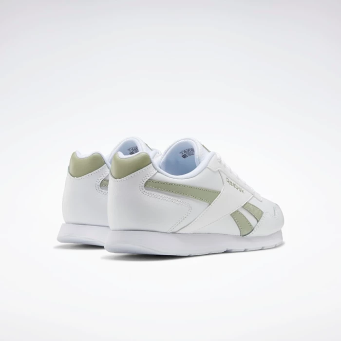 Reebok Royal Glide Classics Dames White/Grey/White | SEL561047