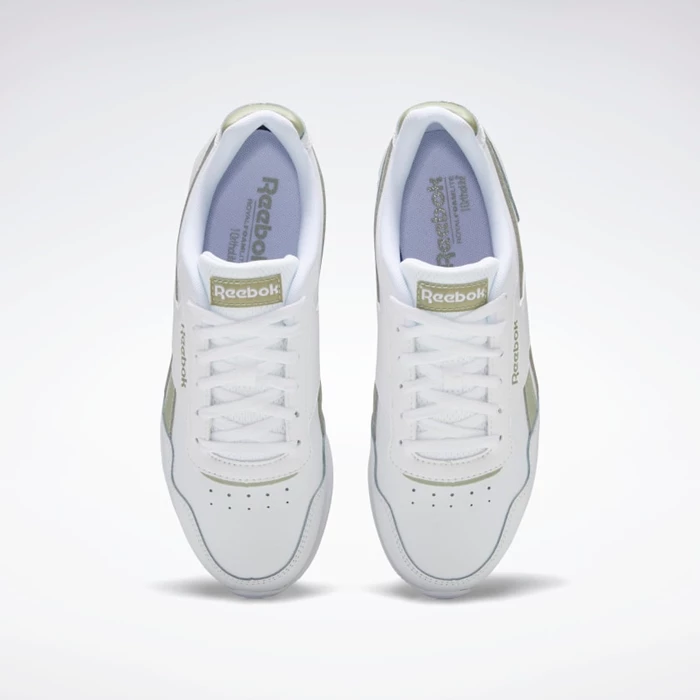 Reebok Royal Glide Classics Dames White/Grey/White | SEL561047