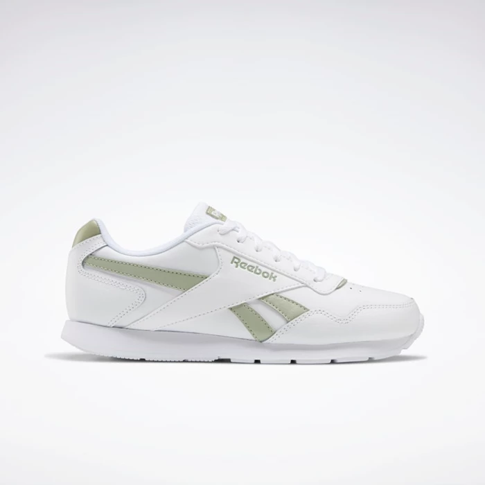 Reebok Royal Glide Classics Dames White/Grey/White | SEL561047