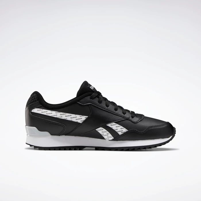 Reebok Royal Glide Ripple Clip Classics Heren Black/White/Grey | GMS593827