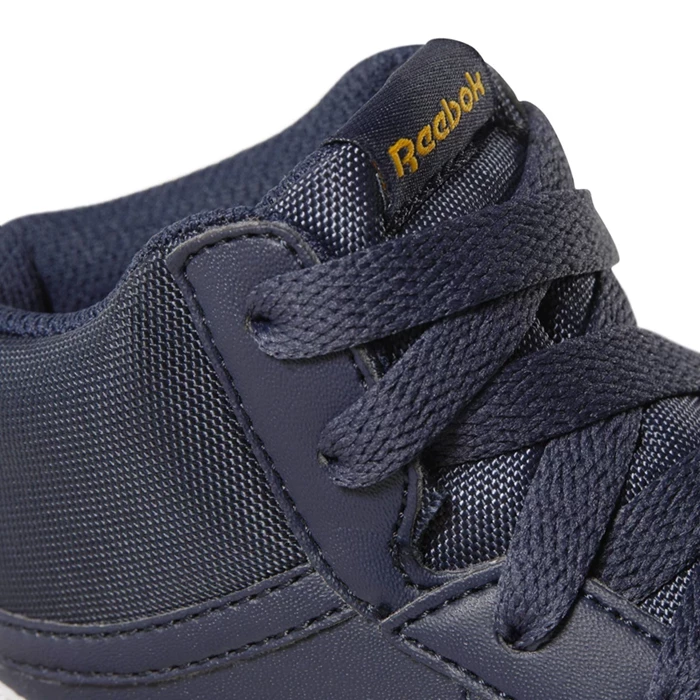 Reebok Royal Prime Mid Sneakers Kinderen Donkerblauw Wit Grijs Goud | XVH480536