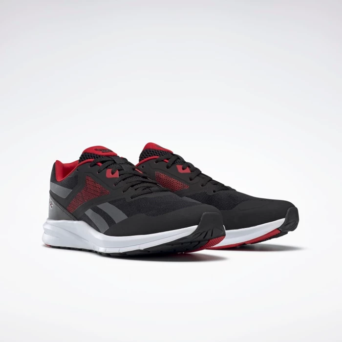 Reebok Runner 4.0 Loopschoenen Heren Black/Grey/Red | GKA746125