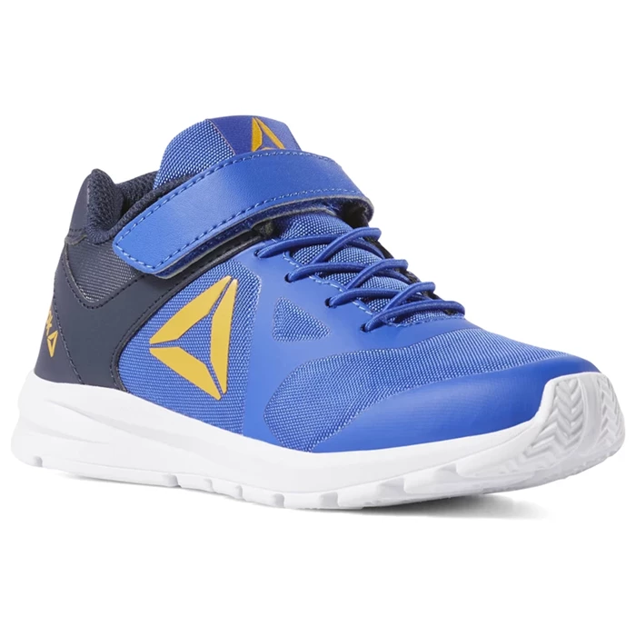 Reebok Rush Runner Loopschoenen Kinderen Donkerblauw Goud | GOZ065319