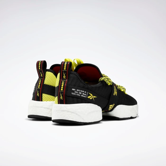 Reebok Sole Fury x BOOST Loopschoenen Heren Black/Green/Red | BFW968137