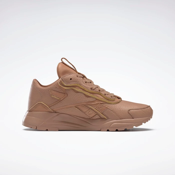 Reebok VB Bolton Leather Classics Dames Beige/Orange/Beige | KJL803152