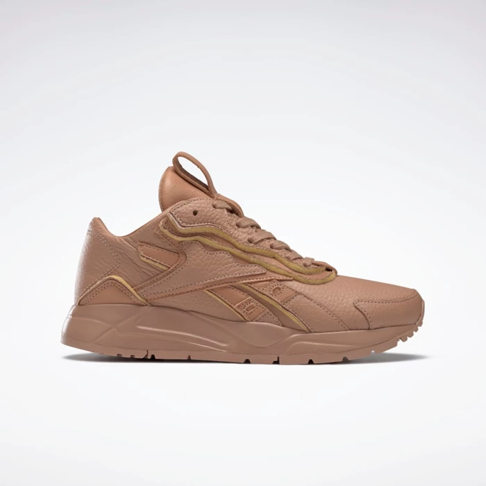 Reebok VB Bolton Leather Classics Dames Beige/Orange/Beige | KJL803152