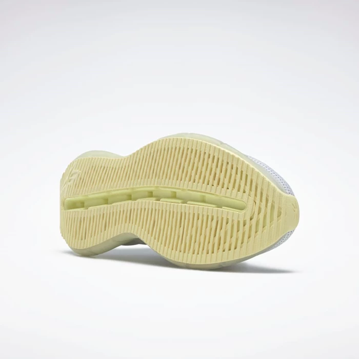 Reebok Zig Kinetica Classics Dames White/Lemon/Green | VCE675140