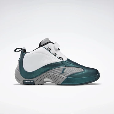 Reebok Answer IV Basketbalschoenen Heren Diepturquoise Wit Grijs | JNP846907