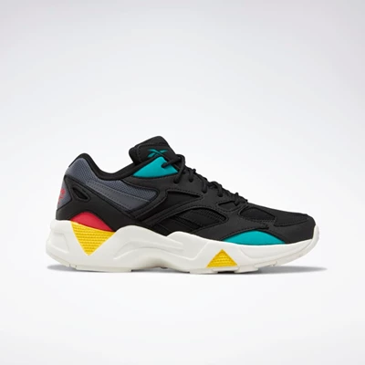 Reebok Aztrek 96 Classics Dames Black/Grey/Turquoise | ILY975426