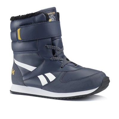Reebok Cl Snow Jogger Sneakers Kinderen Donkerblauw Goud | VXA726051