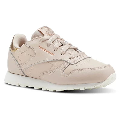 Reebok Classic Leather Classic Kinderen Beige | VWE104537