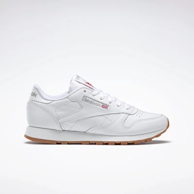 Reebok Classic Leather Classics Dames Wit | POU821456