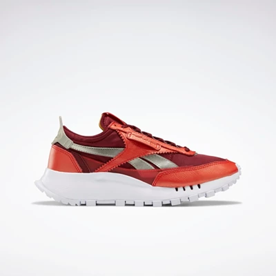 Reebok Classic Leather Legacy Classics Dames Red/Grey | JYE583972