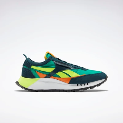 Reebok Classic Leather Legacy Classics Heren Blue/Green/Yellow | CDT913856