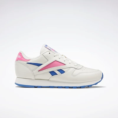 Reebok Classic Leather Mark Classics Dames Pink/Blue | GEC572306