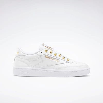 Reebok Club C 85 Classics Dames White/Gold/White | EYP538769