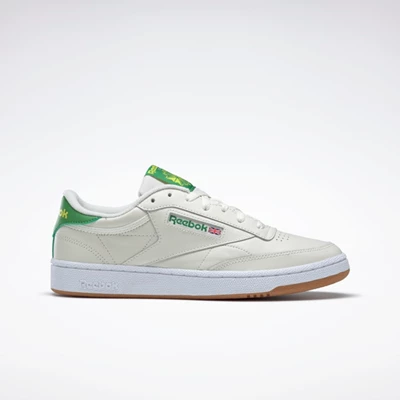 Reebok Club C 85 Classics Dames Yellow/White | MIK230691