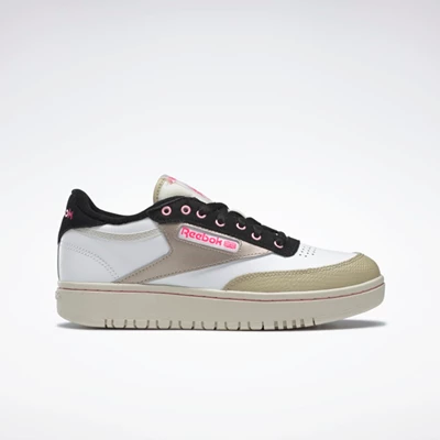 Reebok Club C Double Classics Dames White/Light Pink/Pink | WBZ206178