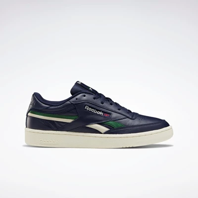 Reebok Club C Revenge Classics Dames Navy/Green | HXV147623