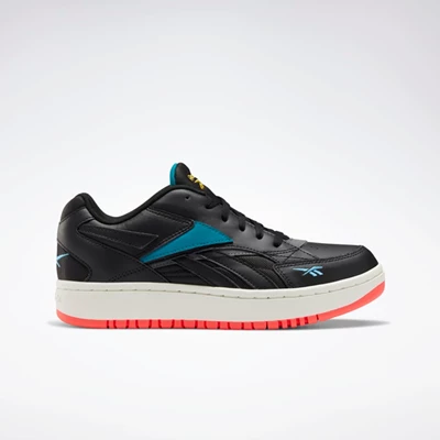 Reebok Court Double Mix Classics Dames Black/Grey/Turquoise | FTK502346