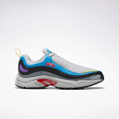 Reebok Daytona DMX Classics Dames Grey/Blue/Black/Grey | XLQ567902