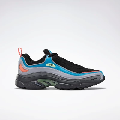 Reebok Daytona DMX Classics Heren Black/Blue/Grey | MGE457139